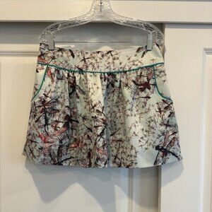 Ted baker mini skirt dragonflies with pockets size 2 (corresponds to S/M)